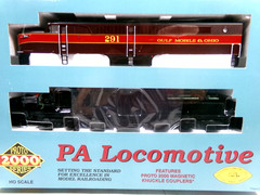 HO Proto 2000 Gulf, Mobile &Ohio PA diesel engine in OB (lot G-47)