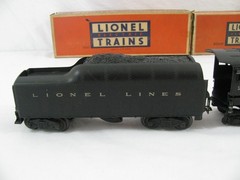 1954-56 Lionel Trains O gauge 2065 Hudson 4-6-4 Steam Locomotive 6026W Tender