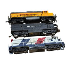 Union Pacific Locomotive 866 Seaboard coast line New York central 6603 Parts Lot