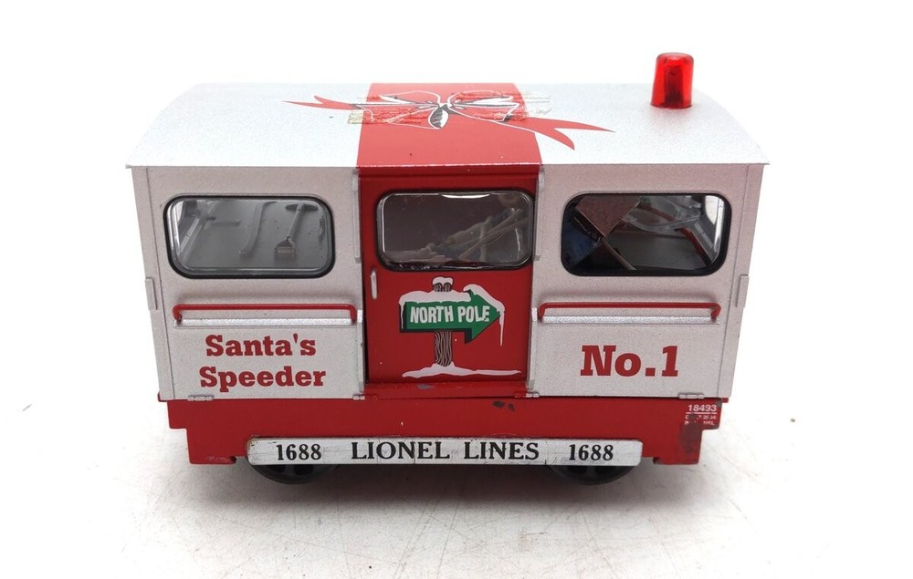 Lionel 6-18493 O Gauge Santa’s Speeder