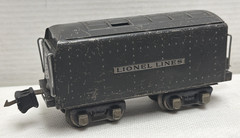 LIONEL PREWAR O-GAUGE 265T NON-WHISTLING GUNMETAL GRAY TENDER