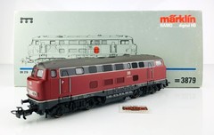 CS620 MARKLIN H0 3879 HAMO – DIESEL LOCOMOTIVE DB BR 216 005-9 – ANALOG DC