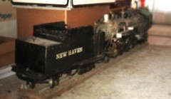 New Haven 4 3.5″ Gauge Live Steam Pacific Steam Locomotive and Tender