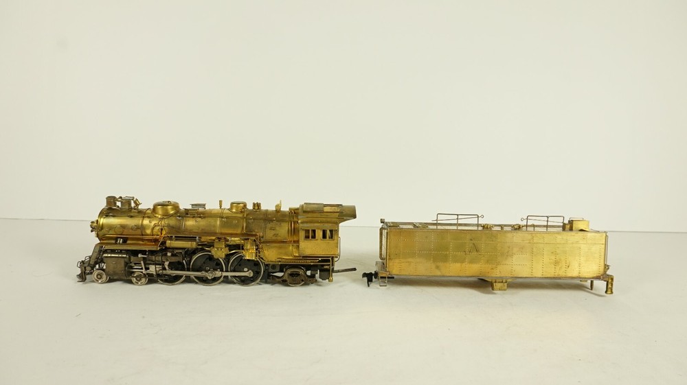 KTM Max Gray HO Scale Brass Santa Fe 4-6-2 Heavy Pacific Steam Engine NEW
