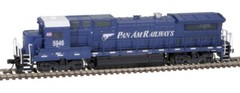N-Gauge – Atlas – GE DASH 8-40B DC Silent Pan Am (MEC) #5943
