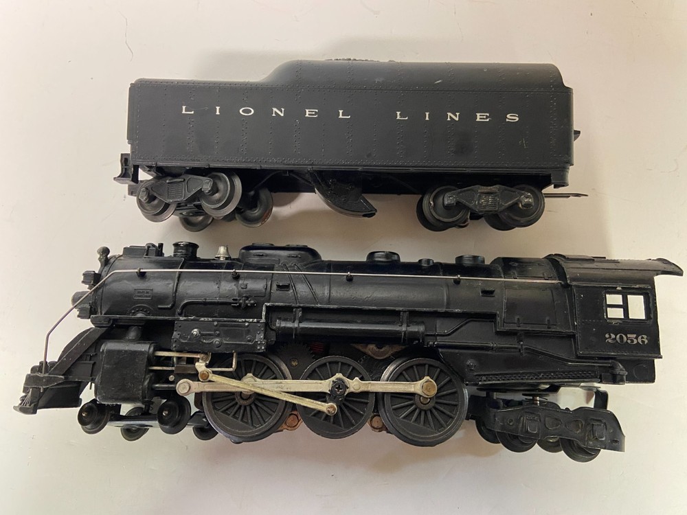 Lionel Postwar 2056 Steam Loco Hudson 4-6-4 & 2046W TESTED w VIDEO