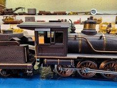 PFM Brass 4-6-0 Virginia & Truckee Steam Loco #26 custom paint HO “10 Wheeler”