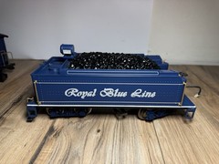 Bachmann Royal Blue line Engine Locomotive B&O1332 U.S. Mail Cars UNTESTED AS-IS