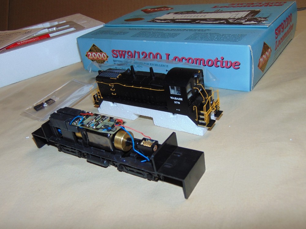 WALTHERS PROTO HO 21145 WABASH SW9 DIESEL IN ORIGINAL BOX..