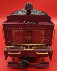 Bachmann~G Scale~Santa Fe 4-6-0 Steam Locomotive with Tender~#51~Big Haulers