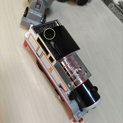 TAKARA TOMY Thomas Plarail Silver Shiny Thomas Not for Sale W/Box Vintage Used
