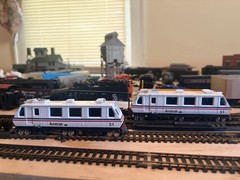 HO Scale Bachmann Plasser EM80C Track Cleaning Locomotives Lot Of 2 Tested Runs