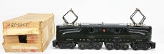 Lionel Postwar O 2340 Orig. BOX Penn Brunswick Green 5 Stripe GG-1 Locomotive C7