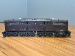 Lionel Postwar O Pennsylvania 2340 Tuscan Red 5 Stripe GG-1 Electric Locomotive