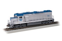Bachmann 61723 HO Scale Amtrak EMD GP38-2 Phase V Diesel #726 (DC)