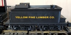 YELLOW PINE LUMBER 2-6-0. Spectrum 81496. Brass drive gear installed