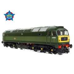 Bachmann 35-410A OO Gauge Class 47/0 D1922 BR Two-Tone Green (Small Yellow Panel