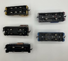 Mixed Lot of 5 HO Switchers Tested & Running AHM Bachmann ATT 4 Powered, 1 Dummy