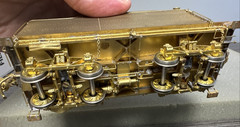 Pacific Fast Mail On3 Brass 2-8-2 K-27 Steam Locomotive D&RGW Unpainted Runs