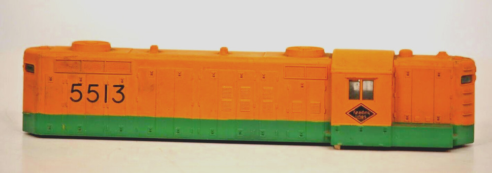 HO SCALE READING GP-18 LOCOMOTIVE SHELL 1:87 Gauge Yellow Green