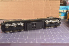 Athearn U28C GE locomotive, shell needs TLC, Good Working Condition WVR