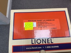 Lionel 6-38425 ROCK ISLAND JET-POWERED BUDD RDC (CONV. LOCO #752) New Old Stock