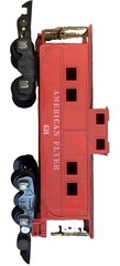 American Flyer & Bachmann Lot of 11 Locomotives Tanker Cars Cabooses & More