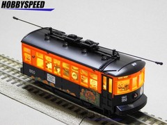 LIONEL PEANUTS HALLOWEEN LIGHTED TROLLEY O GAUGE bumper bump go car 2535140 NEW