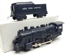 MARX 4205 Electric Set Locomotive 490 Tender 715100 Gondola, Caboose O Ga w/Box