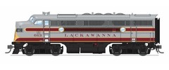 Broadway Limited ~ HO Scale ~ EMD F3A ~ Lackawanna DLW #664 ~ DCC Sound ~ 9663
