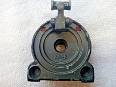 VINTAGE PREWAR LIONEL TRAIN STEAM ENGINE 261 249E FRONT BOILER HATCH W/ LATCH H6