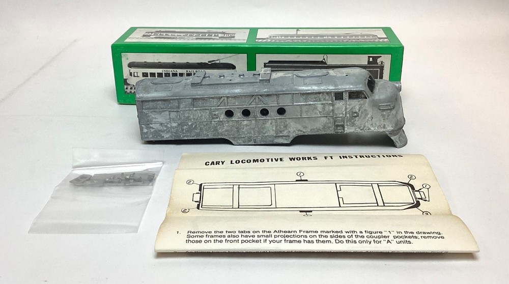 New Open Box CARY Locomotive Ho Scale FTA Body-Athen Proto-Power