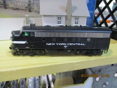 NYC 1814 F7A INTERMOUNTAIN,CIGAR BAND PAINT,FACTORY SOUNDTRAXX TSUNAMI DCC/SOUND