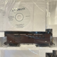 Bachmann Spectrum On30 Ohio RIver & Western 2-6-0 Steam Loco Passenger Train New