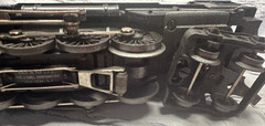 Vintag Lionel 736 Berkshire 2-8-4 Steam Locomotive Postwar O Gauge Black DieCast