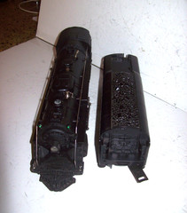 Lionel #736 O Berkshire 2-8-4 Die-Cast Locomotive and 2671W style Penn Tender