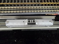 A ATT 11 Santa Fe RDC Railway Diesel Car Dummy New HO 1/87