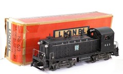 Lionel PW 623 Santa Fe NW-2 Diesel Switcher with BAD BOX /2/ 1952-54