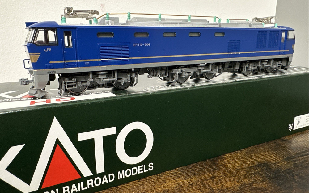 KATO 1-315 HO Scale EF510-500 Japan Railways Freight Hokutosei Electric Loco NIB