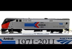 HO Scale Athearn 99450 P42 Amtrak 40th Anniversary Phase I #156 W/DCC Quick Plug