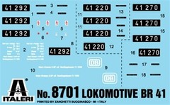510008701 Model Locomotive BR41, Scale 1: 87