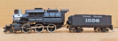 IHC Premier 23182 2-6-0 Mother Hubbard Steam Locomotive Union Pacific UP 1586 HO