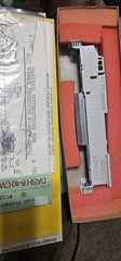 Rail Power Products HO Scale Undecorated GE Dash 8-40CW Early Shell/Chassis