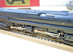 Key IMPORTS Korea BRASS HO PRR Articulated Loco 4-4-4-4 &16 Whl Tender Runs MIB