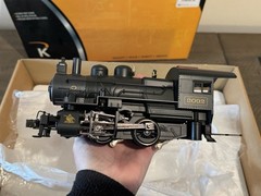 K-Line K3400-98DC Steam Engine Tender Anheuser Busch 150 Anniversary O Scale ‘02
