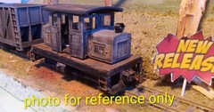 On30 Center Cab Switcher Kit 3D Printed use w/Tenshodo power truck NOT INCL.