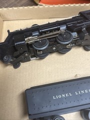 Lionel Steam Locomotive 1654 W Tender 1654W Vintage Runs