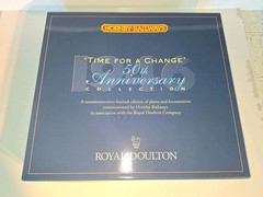 Hornby R459 Loco & Royal Doulton Plate. Ltd Edition. Mint, Unused.OO Scale.Boxed