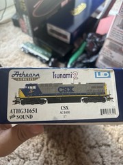 Ho Scale Athearn Genesis Csx Ac4400cw Dcc And Sound Tsunami 2 Genesis 2.0