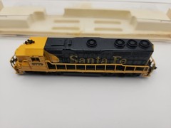 Model Power 7560 N Scale Santa Fe Rd# 3779 w/Case